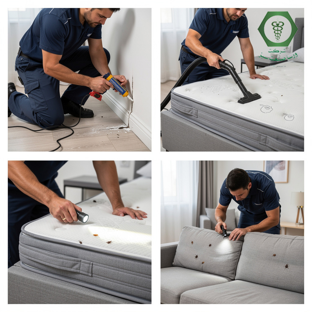 اقدامات قبل از سمپاشی ساس